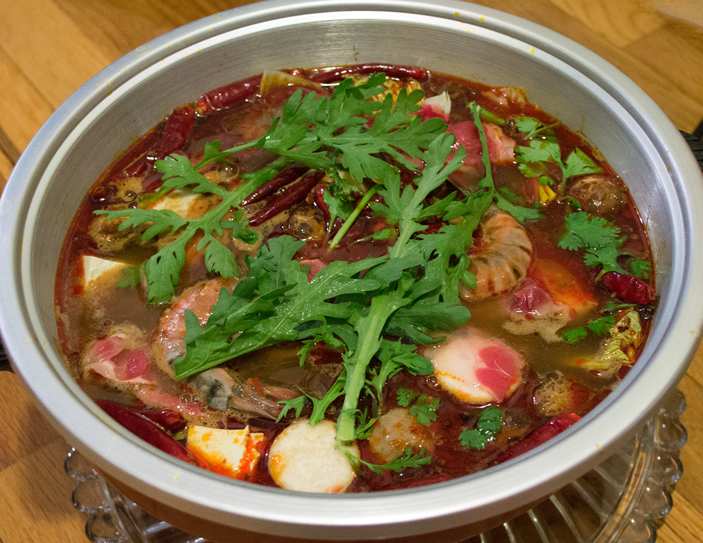 Sichuan Spicy Hot Pot (麻辣火鍋)