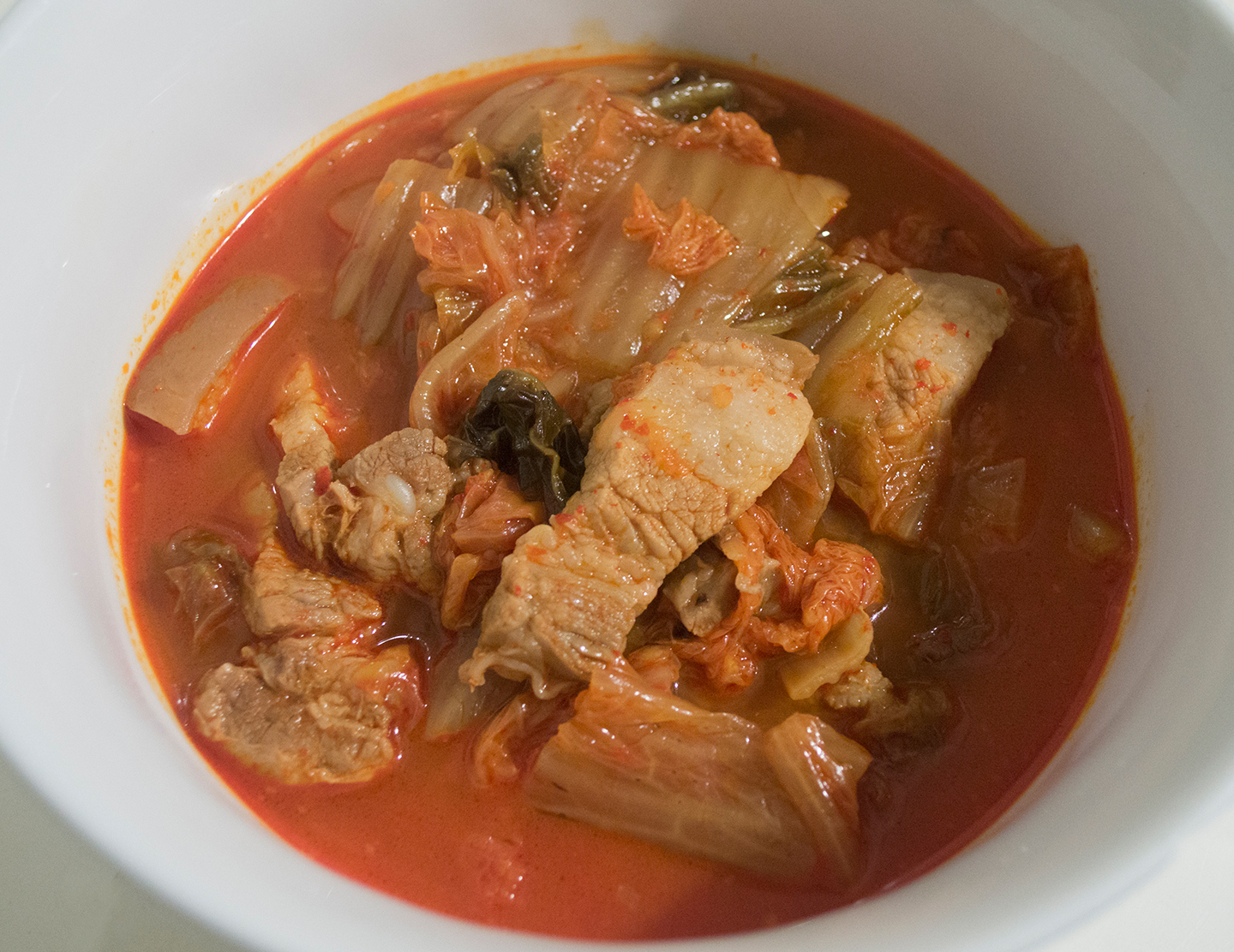 Kimchi Jjigae (김치 찌개) - Kimchi Stew Recipe - Everybunny Eats