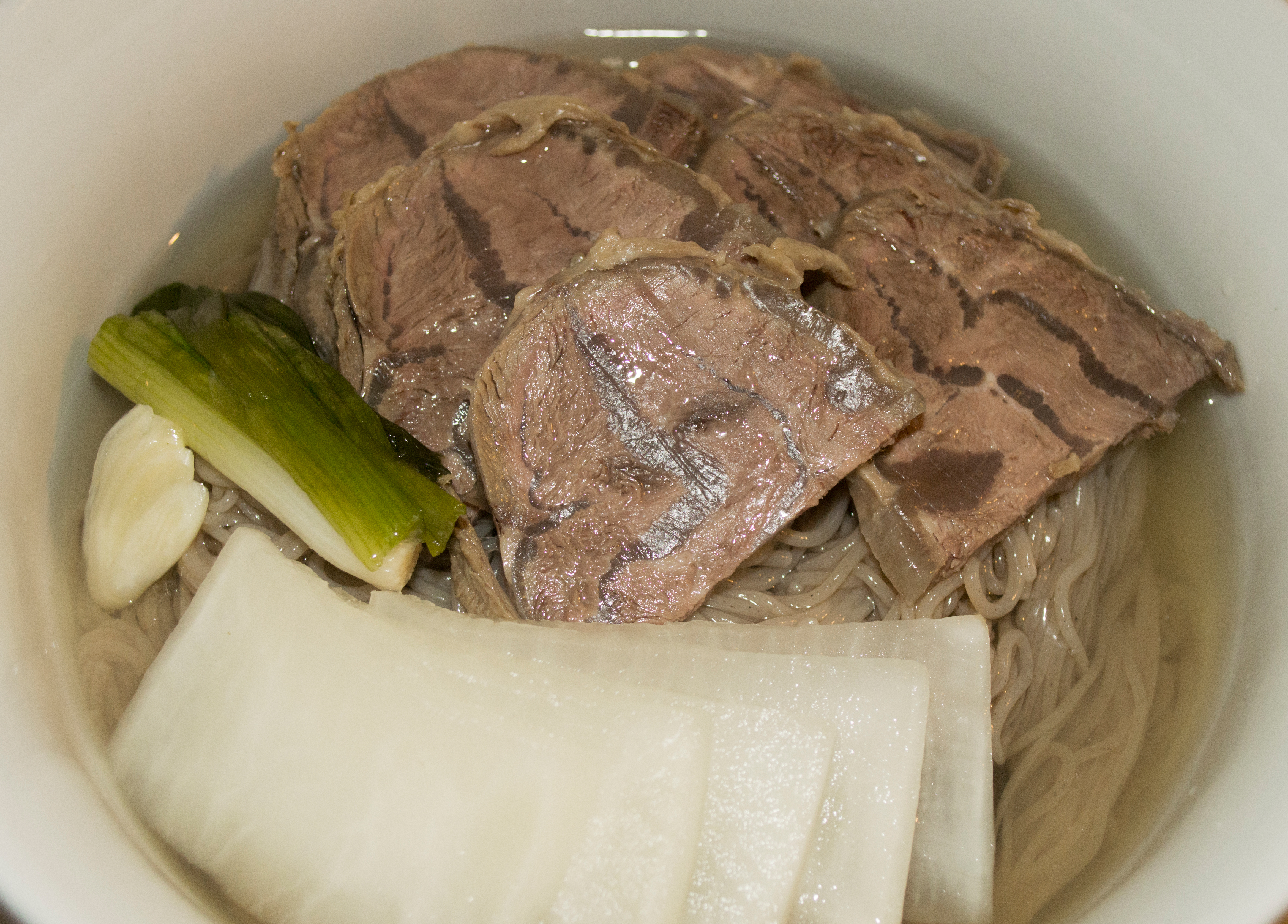 Cold Noodles in Broth - Naengmyeon with Beef Shin