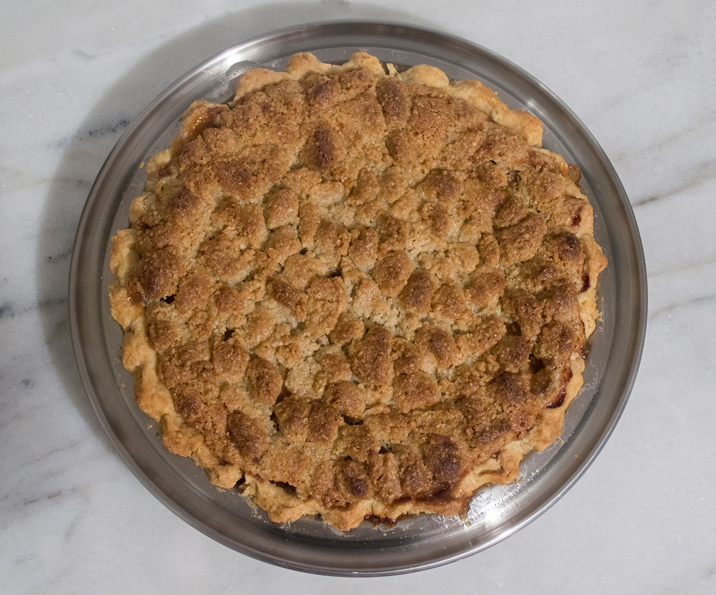 Brown Sugar Peach Pie