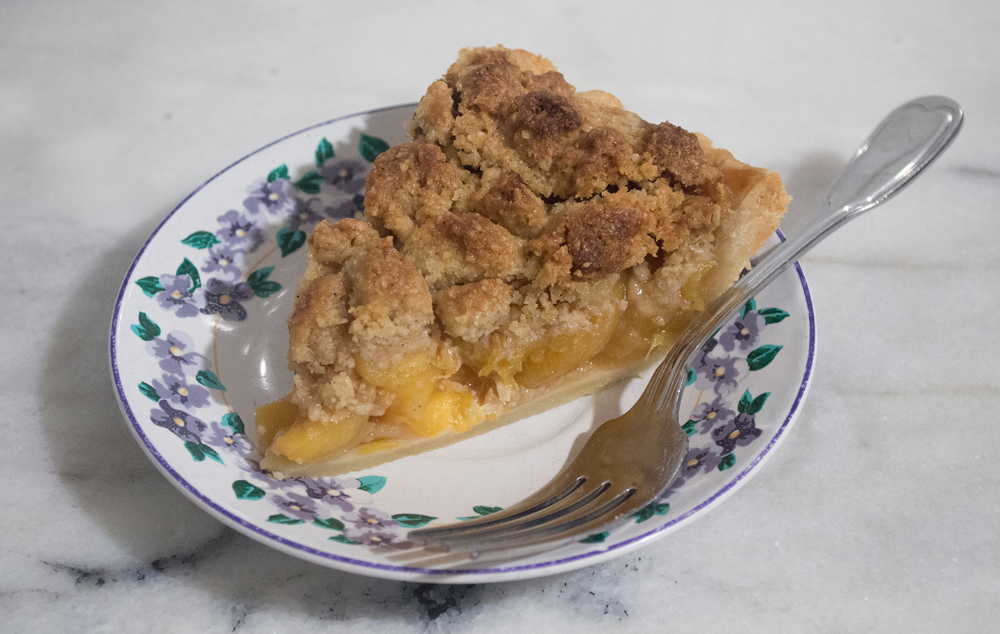 Slice of Peach Pie