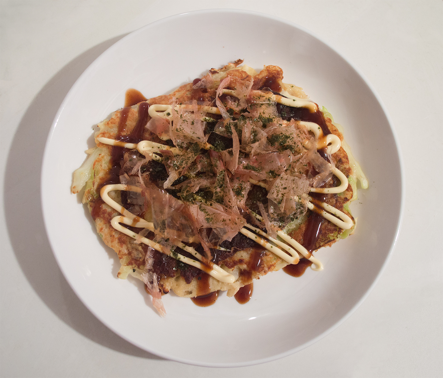 Okonomiyaki (お好み焼き) - Japanese Savory Pancake