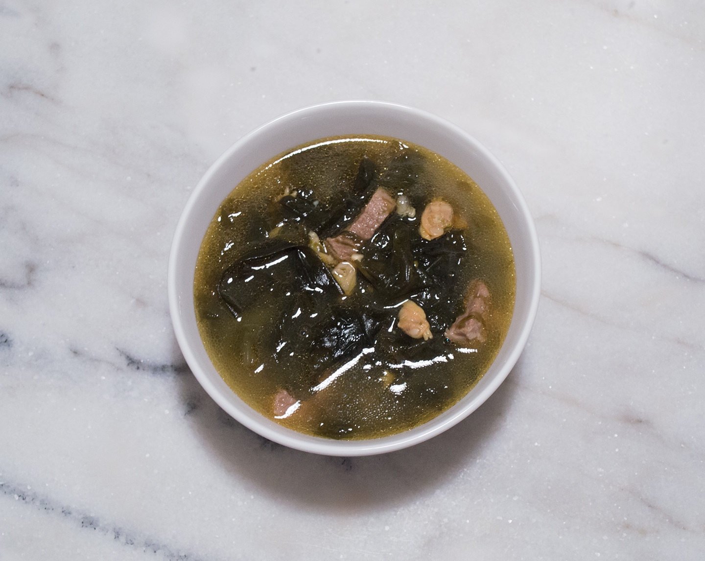 Miyeok Guk (미역국) - Seaweed Soup