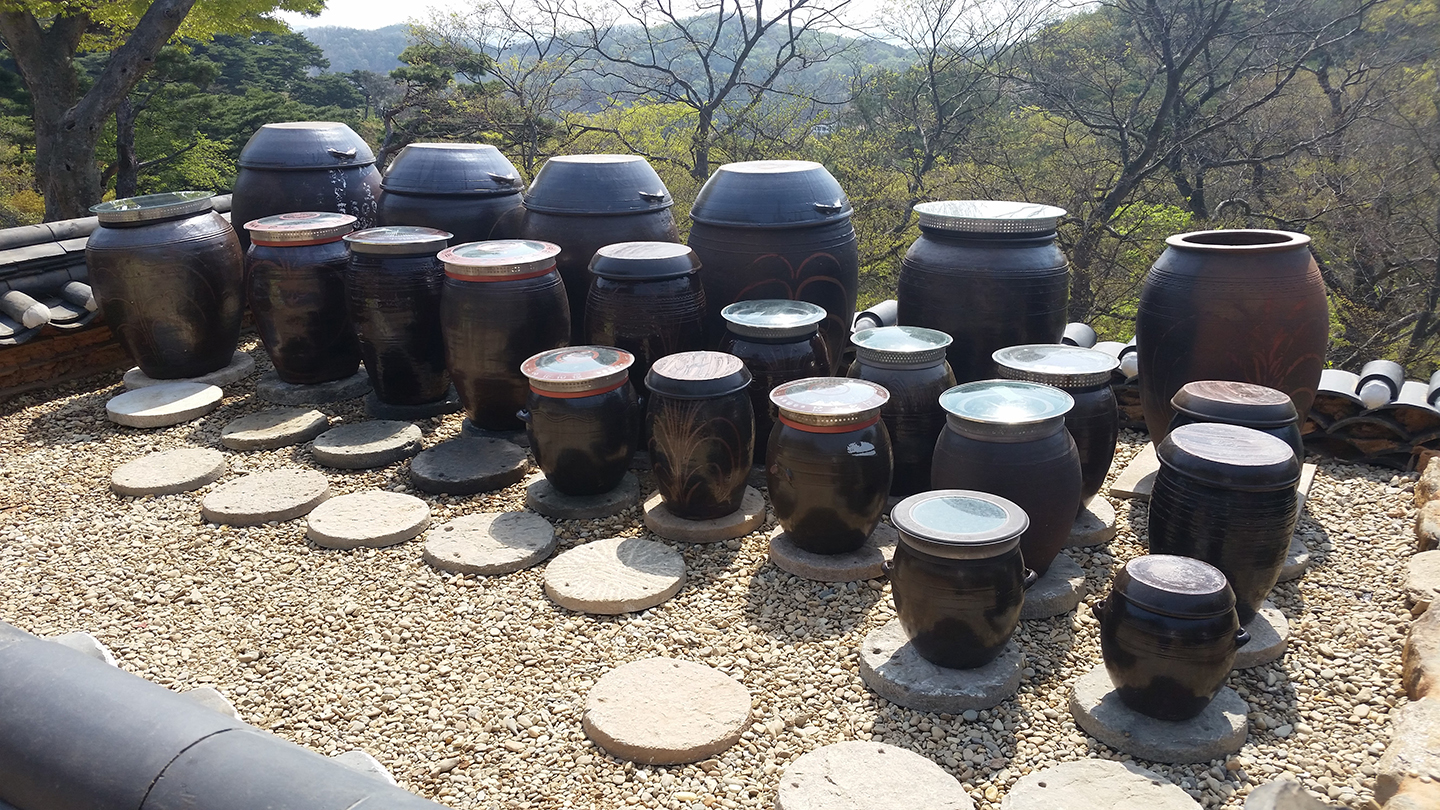 Korea Trip - Jeondeungsa Food Jars