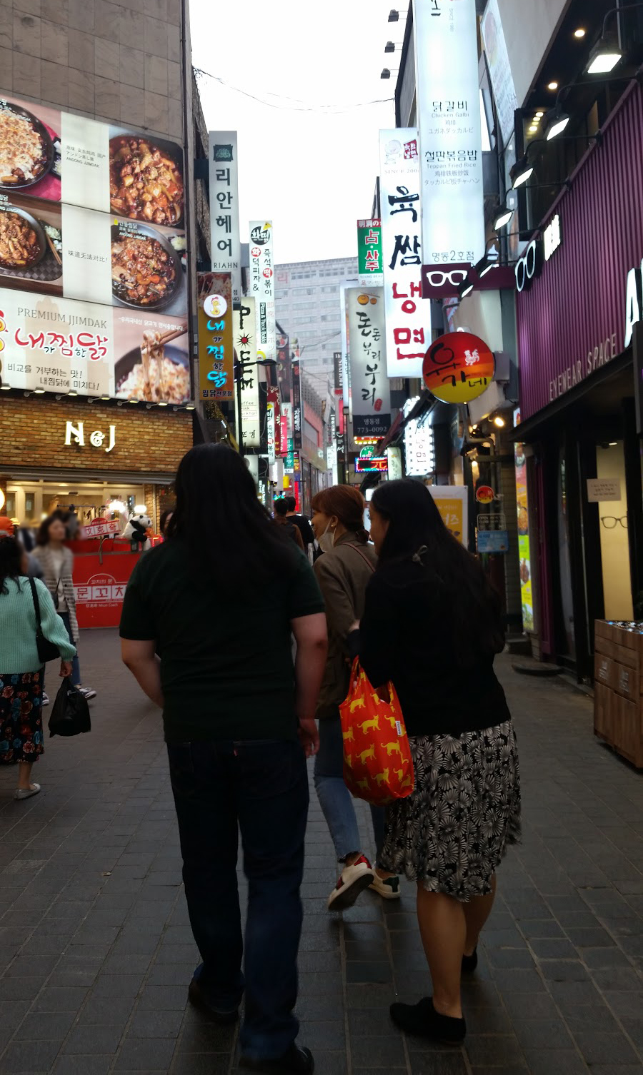 Korea Trip - Myeongdong Wideshot2