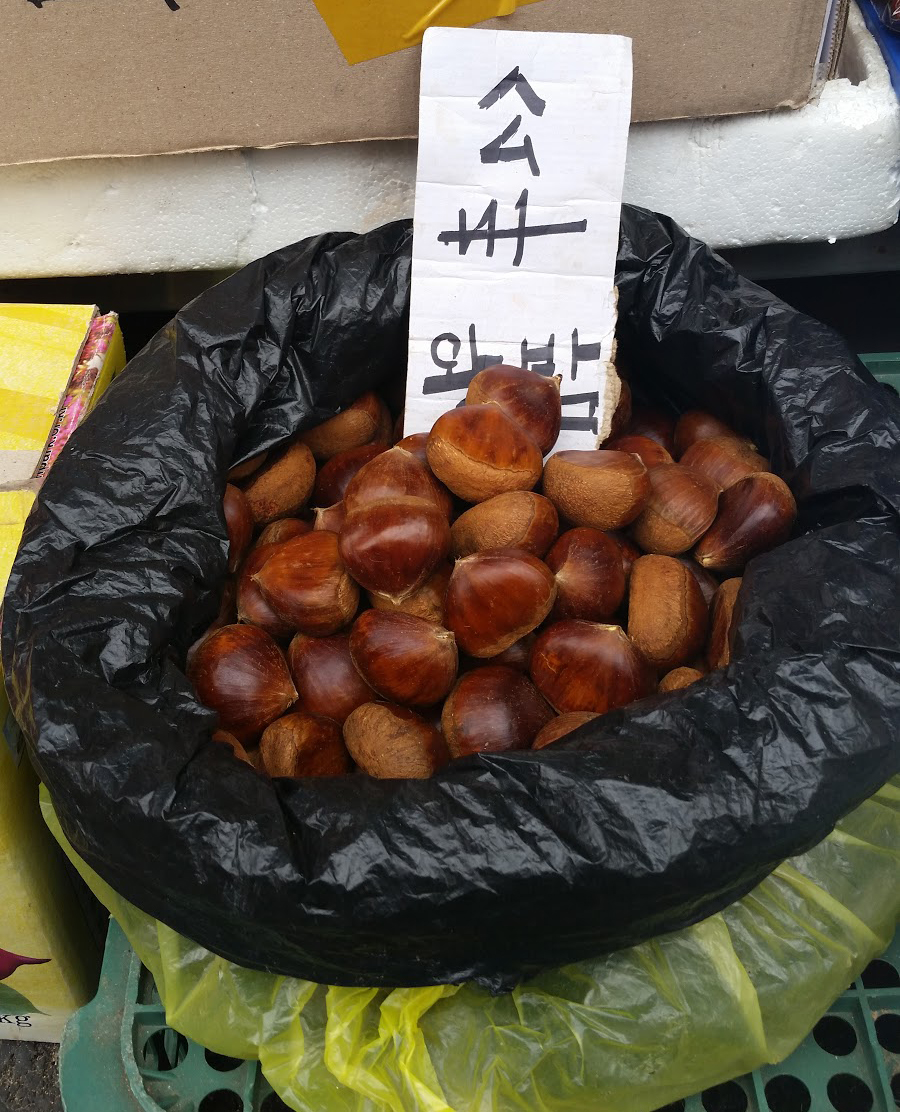 Korea Trip - Namdaemun Chestnuts