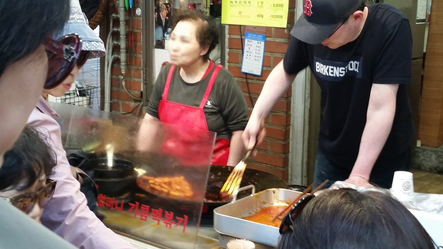 Tongin Shijang Grandma's Fried Tteokbokki