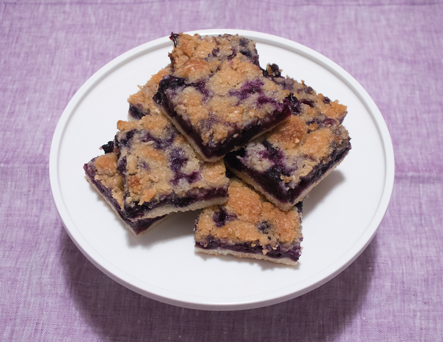 Blueberry Crumble Bars