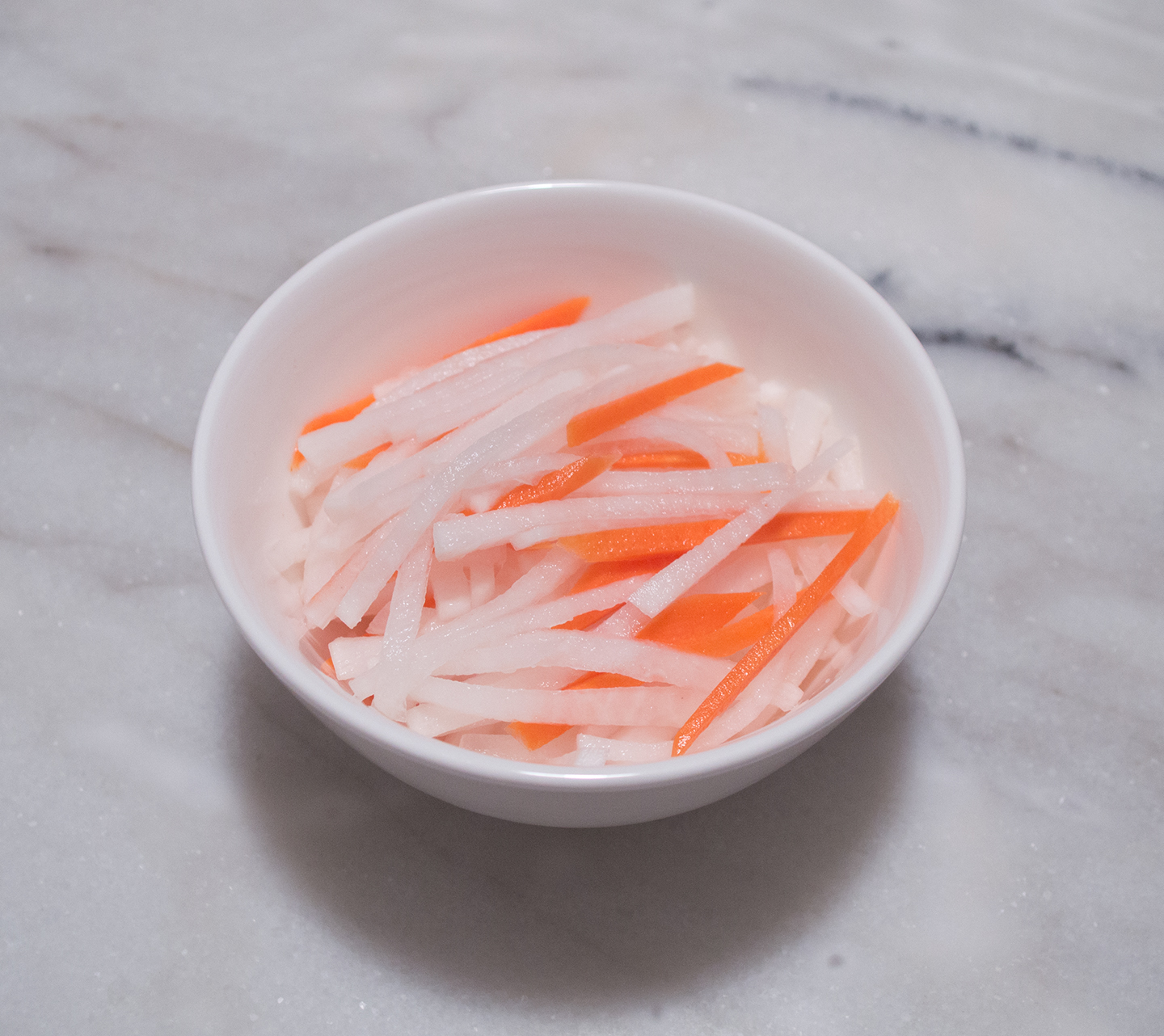 Radish and Carrot Slaw