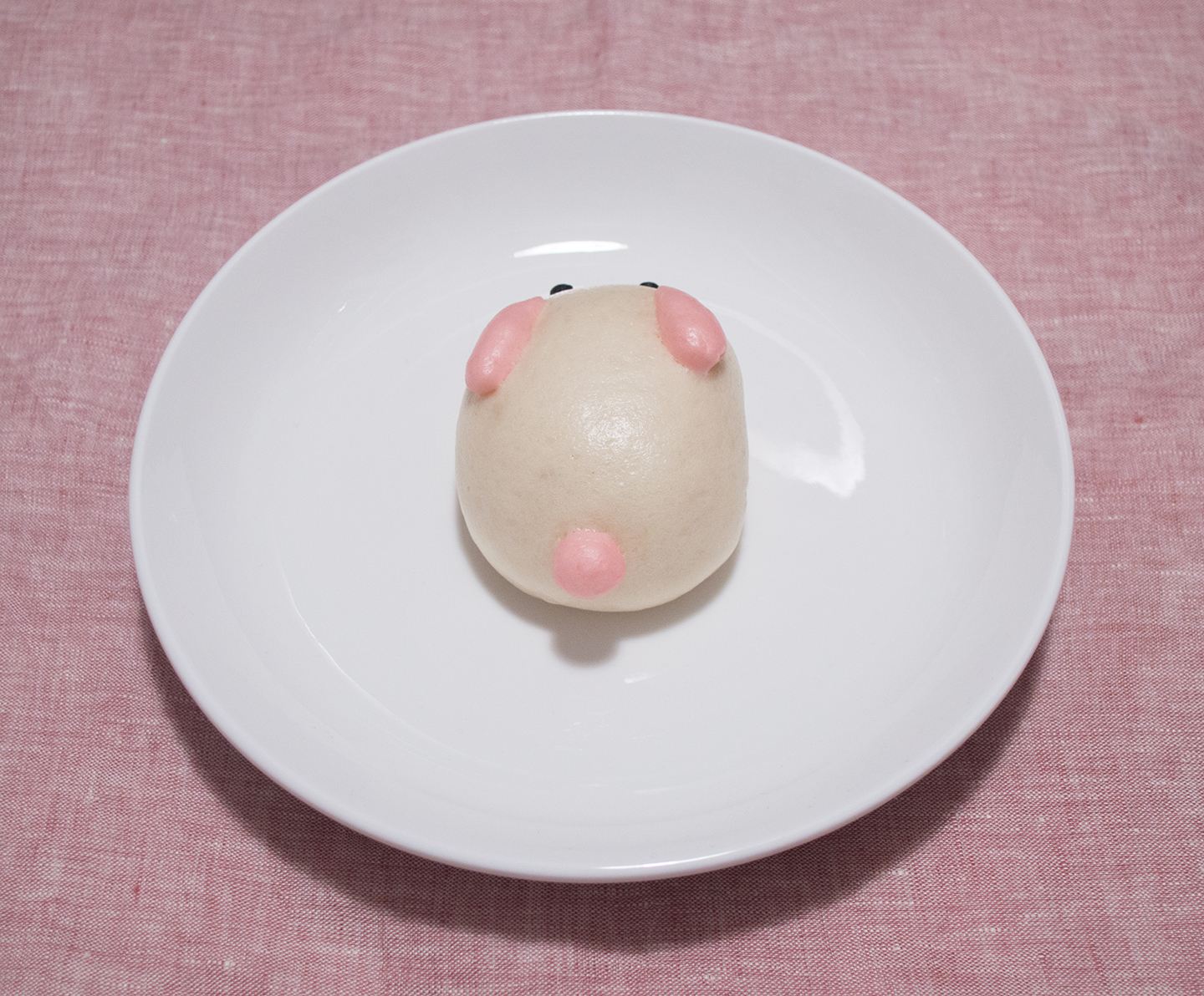 Nǎi Huáng Bāo (奶黄包) - Custard Steamed Buns - Bun Tail