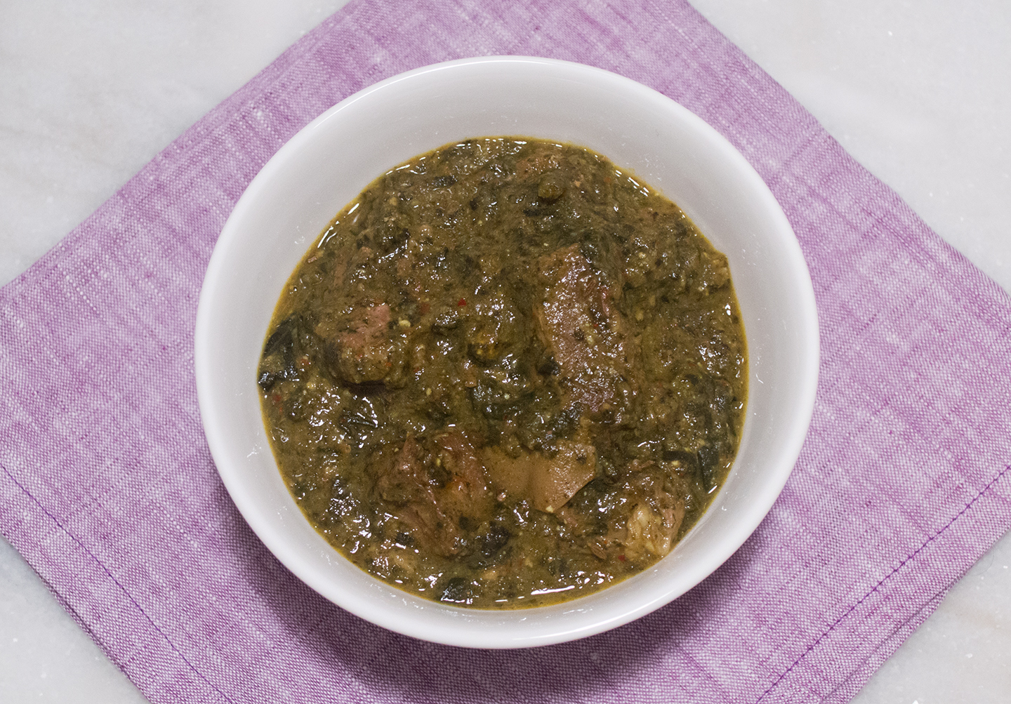 Saag Gosht – Indian Spinach Dish with Meat