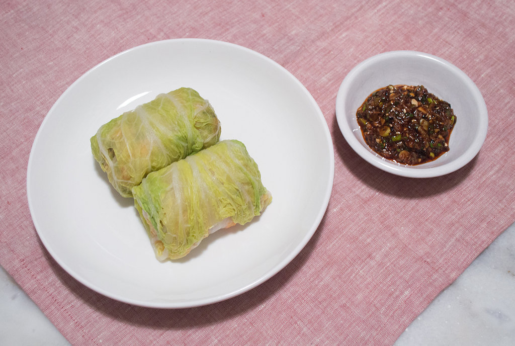 Dwaejigogi Baechu Ssam (돼지고기 배추쌈) KoreanStyle Pork Cabbage Rolls