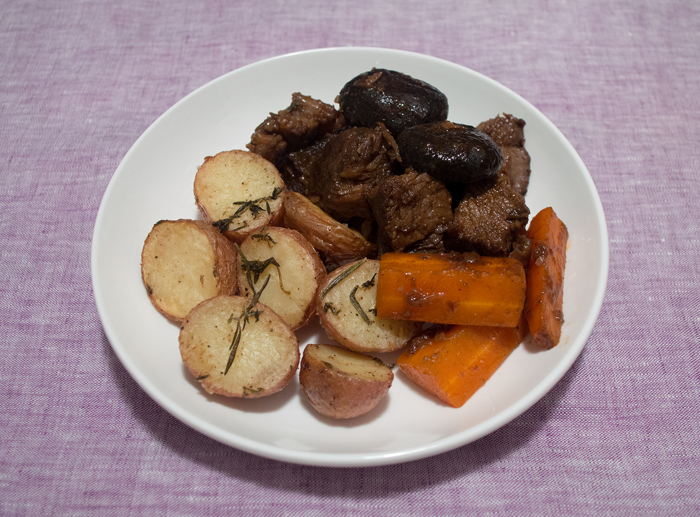 Spicy Beer-Braised Beef with Mushrooms